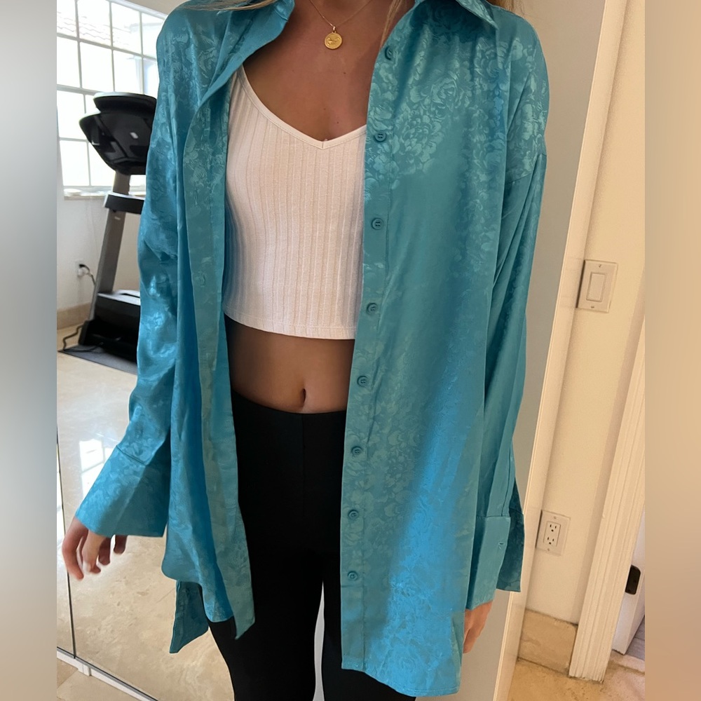 Blue kimono